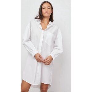 Rails NWT Parson Dress - White - Size Small